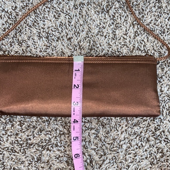 nytlites brown sequined evening bag - Picture 5 of 7